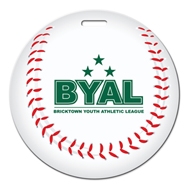 Baseball Shaped Luggage Tag