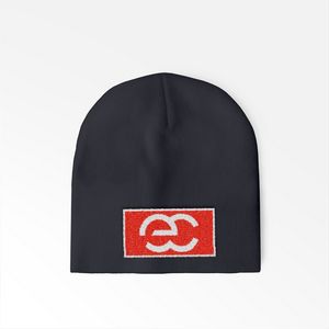 Beanie with Embroidery Patch