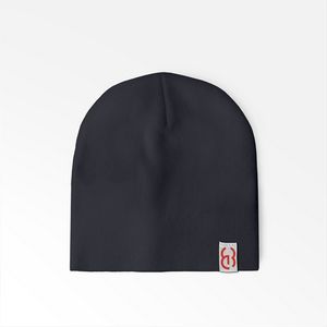 Beanie with Embroidery Tag
