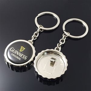 Beer Cap Bottle Opener Keychain