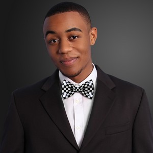 Black & White Light Up Checker Bow Tie - BLANK
