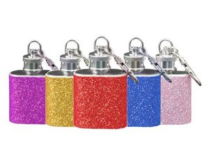 Bling 1 oz. Hip Flask Keychain