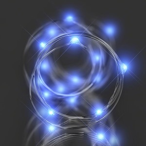 Blue Craft String Lights - PRINTED