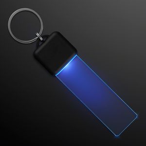 Blue LED Keychain Light - PRINTED