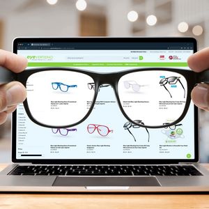 Blue Light Blocking Retro Promotional Glasses W/ 1-Color Imprint