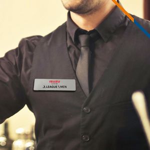Bolin Metal Name Badge