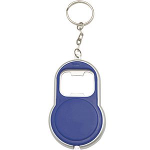Bottle Opener Key Chain With LED Light