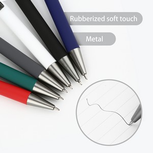 Bowie Soft Rubber Finish ColorJet Full Color Metal Pen