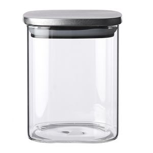 Branson 30 oz. Square Storage Jars