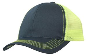 Breathable Poly Twill w/Mesh Back Cap
