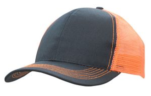 Breathable Poly Twill w/Mesh Back Cap