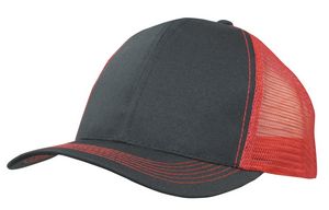 Breathable Poly Twill w/Mesh Back Cap