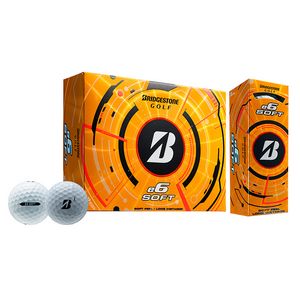 Bridgestone e6 Soft Logo Golf Balls - 1 Dozen/1 Pole