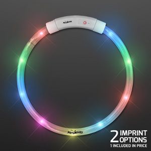 Bright Light Up Dog Collar