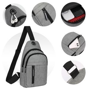 Budget Crossbody Sling Backpack (Ocean)