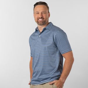 BurnsideÂ® Men's Burn Golf Polo (PRINTED)