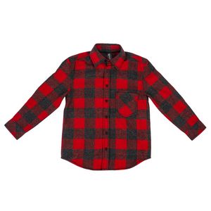 BurnsideÂ® Youth Traditional One Pocket Plaid Flannel