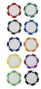 Business Card Poker Chip