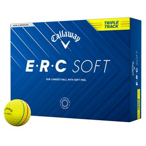 Callaway ERC Soft Triple Track Logo Golf Balls - 1 Dozen/1 Pole