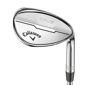 Callaway Opus Brushed Chrome Wedge - Logo