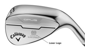 Callaway Opus Brushed Chrome Wedge - Logo