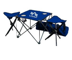 Camp Table with Stool Set