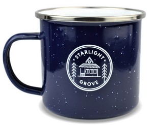 Campfire 17oz Steel Mug with Enamel Finish