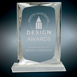 Capri Page Crystal Award - Large