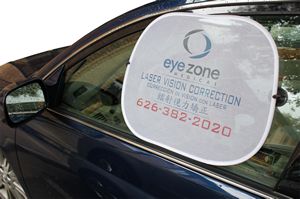 Car Sunshade - Mesh (Includes Suction Cups)