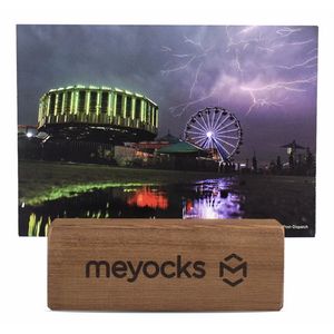 Cedar Wood Card Holder/Stand