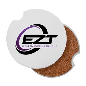 Ceramic Absorbent Car Coaster (Full Color Print)