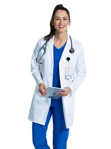 Cherokee - Project Lab - Women's Three-Pocket 33" Mid-Length Lab Coat
