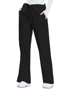 Cherokee - Workwear Originals - Natural Rise Flare Leg Drawstring Pant
