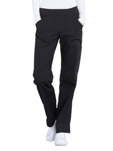 Cherokee - Workwear Professionals - Mid Rise Straight Leg Pull-on Cargo Pant