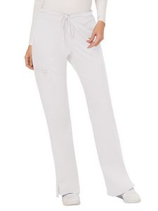 Cherokee - Workwear Revolution - Mid Rise Moderate Flare Drawstring Pant