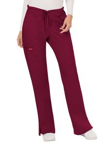 Cherokee - Workwear Revolution - Mid Rise Moderate Flare Drawstring Pant