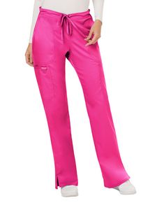 Cherokee - Workwear Revolution - Mid Rise Moderate Flare Drawstring Pant