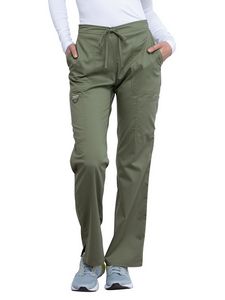 Cherokee - Workwear Revolution - Mid Rise Moderate Flare Drawstring Pant