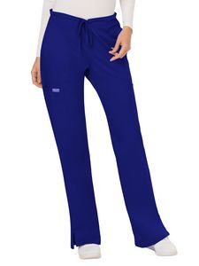 Cherokee - Workwear Revolution - Mid Rise Moderate Flare Drawstring Pant