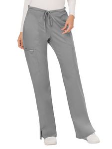 Cherokee - Workwear Revolution - Mid Rise Moderate Flare Drawstring Pant