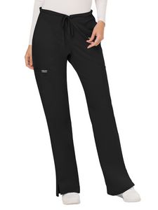 Cherokee - Workwear Revolution - Mid Rise Moderate Flare Drawstring Pant