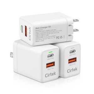 Cirtek® Foldable 20W PD Fast Charger