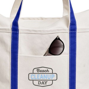 Classic Boat Bag with Embroidery