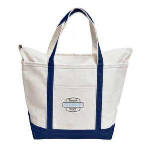 Classic Boat Bag with Embroidery