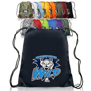 Classic Polyester Drawstring Backpacks