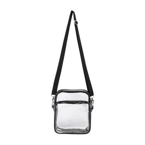 Clear PVC Crossbody Shoulder Bag