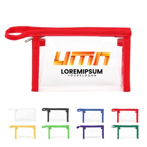 Clear Toiletry Bag With Zipper