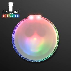 Color Change LED Round Drink Coasters - BLANK