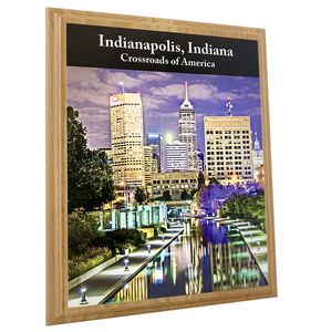 Color Rich DIRECT Award Plaque-Alder - 7x9