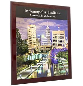 Color Rich DIRECT Print Award Plaque-Premium - 7x9